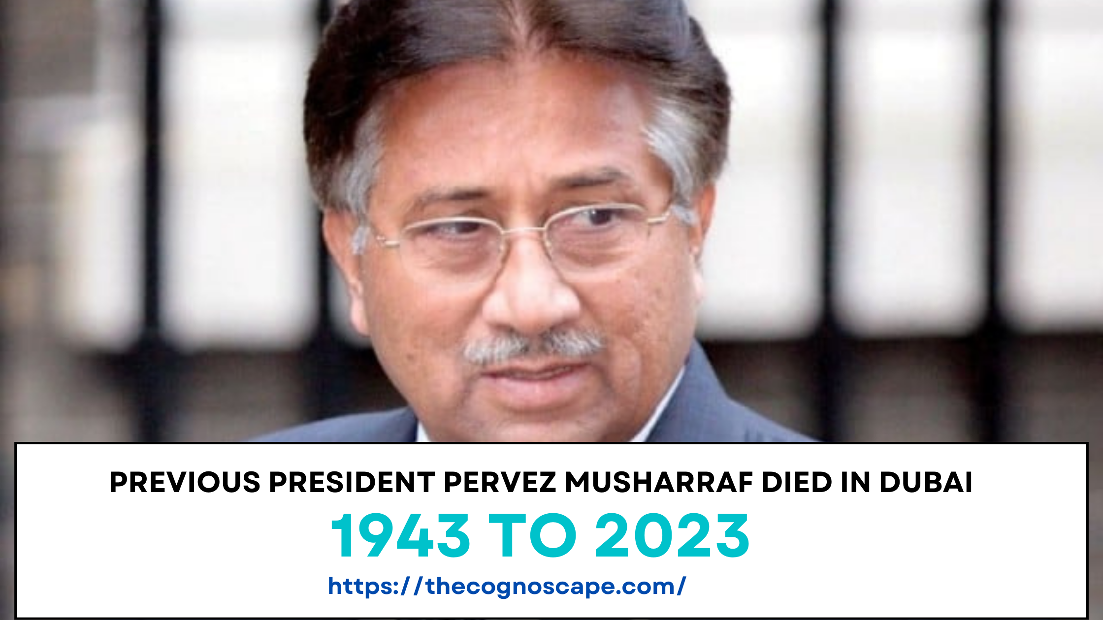 Previous President Pervez Musharraf died in Dubai